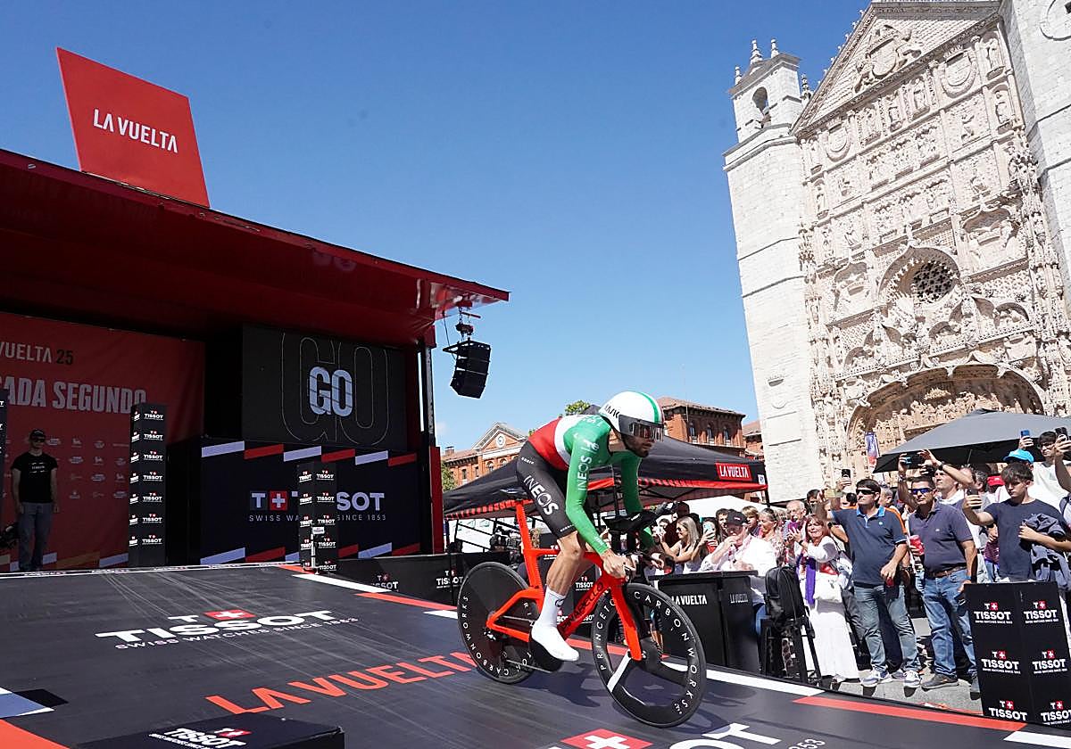XVIII etapa de La Vuelta Ciclista, con una contrarreloj que discurre por las calles de Valladolid