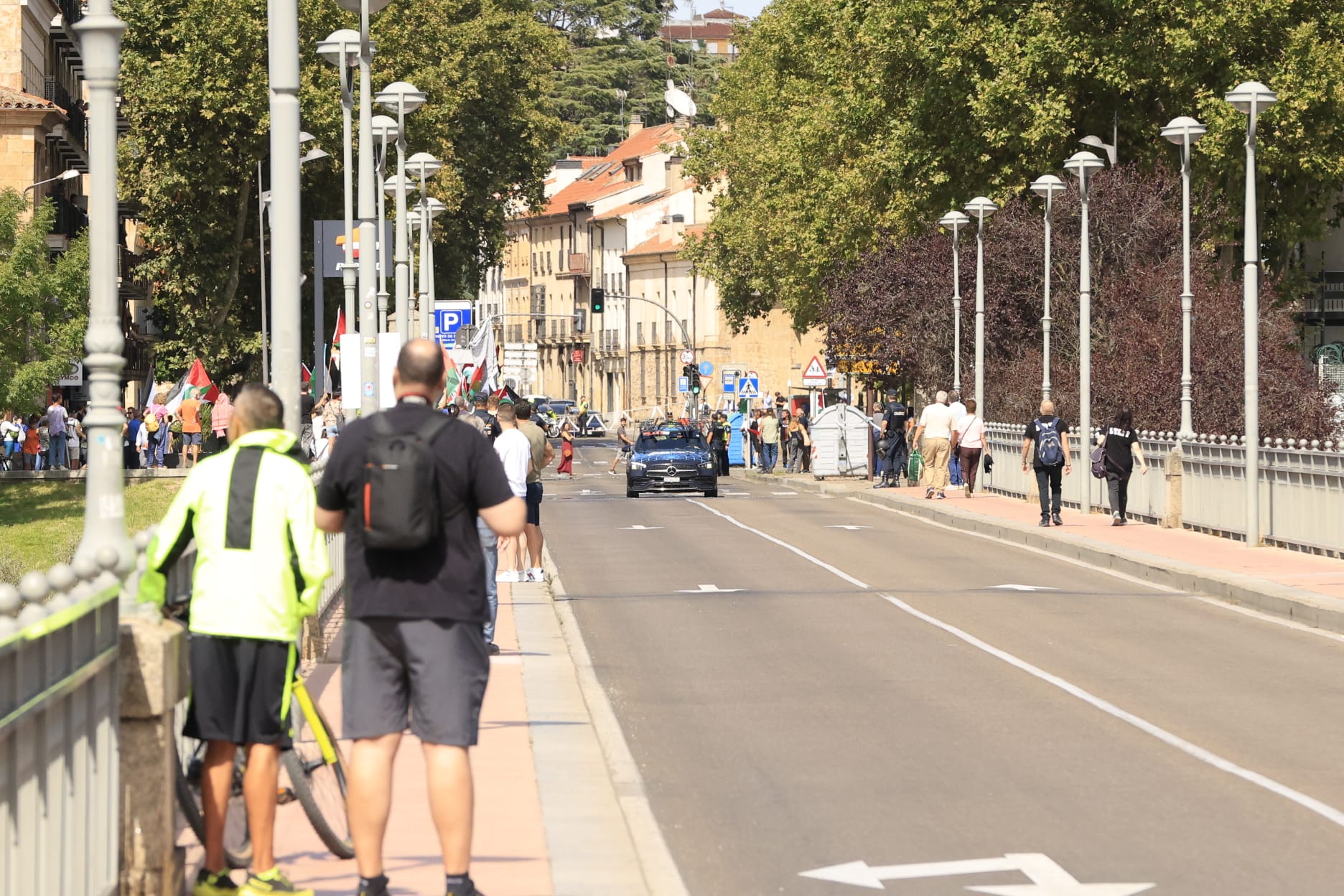 El paso de la Vuelta por Salamanca: más aplausos que banderas y un líder &#039;pillo&#039;