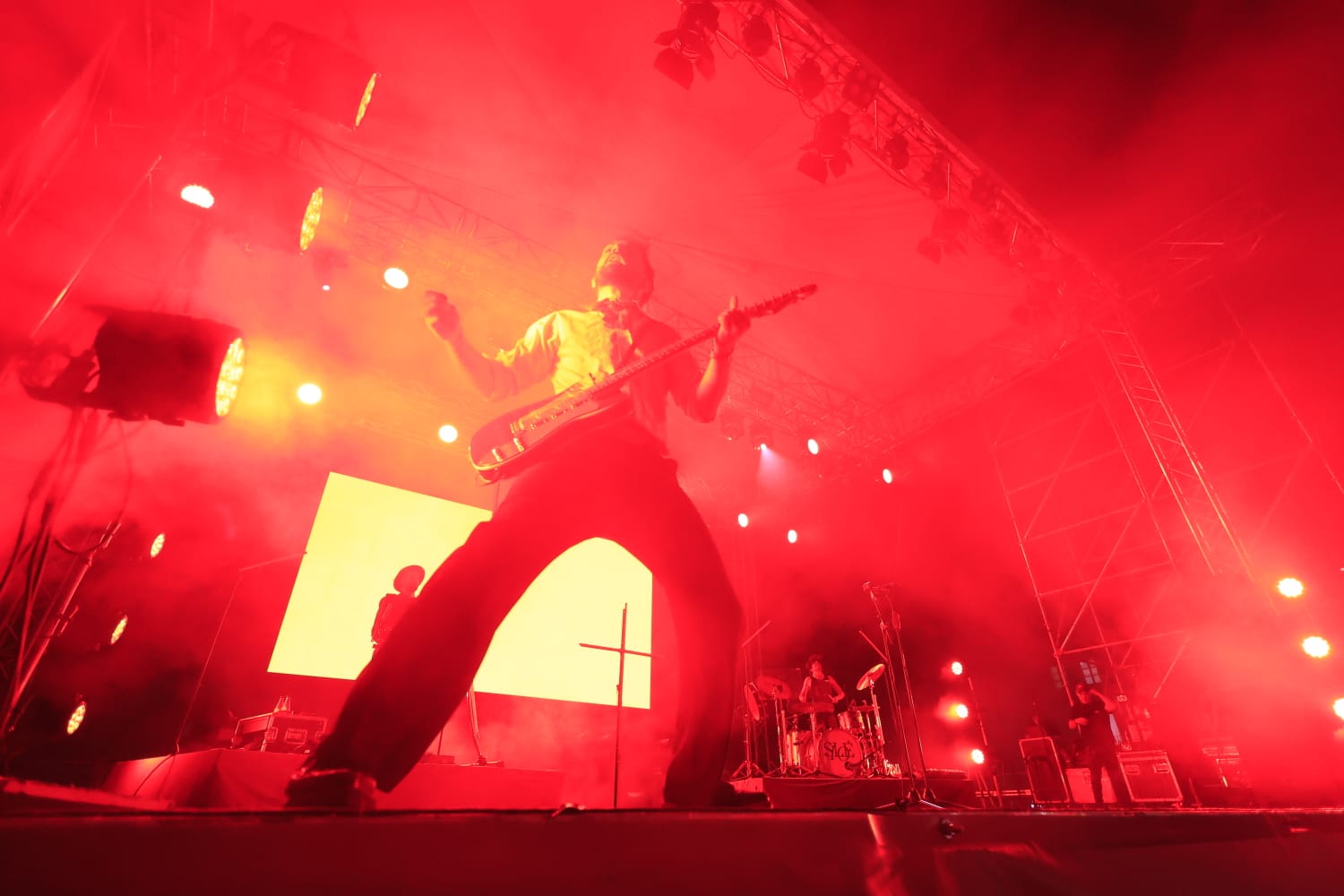 Siloé reparte besos a una entregada Plaza Mayor de Salamanca