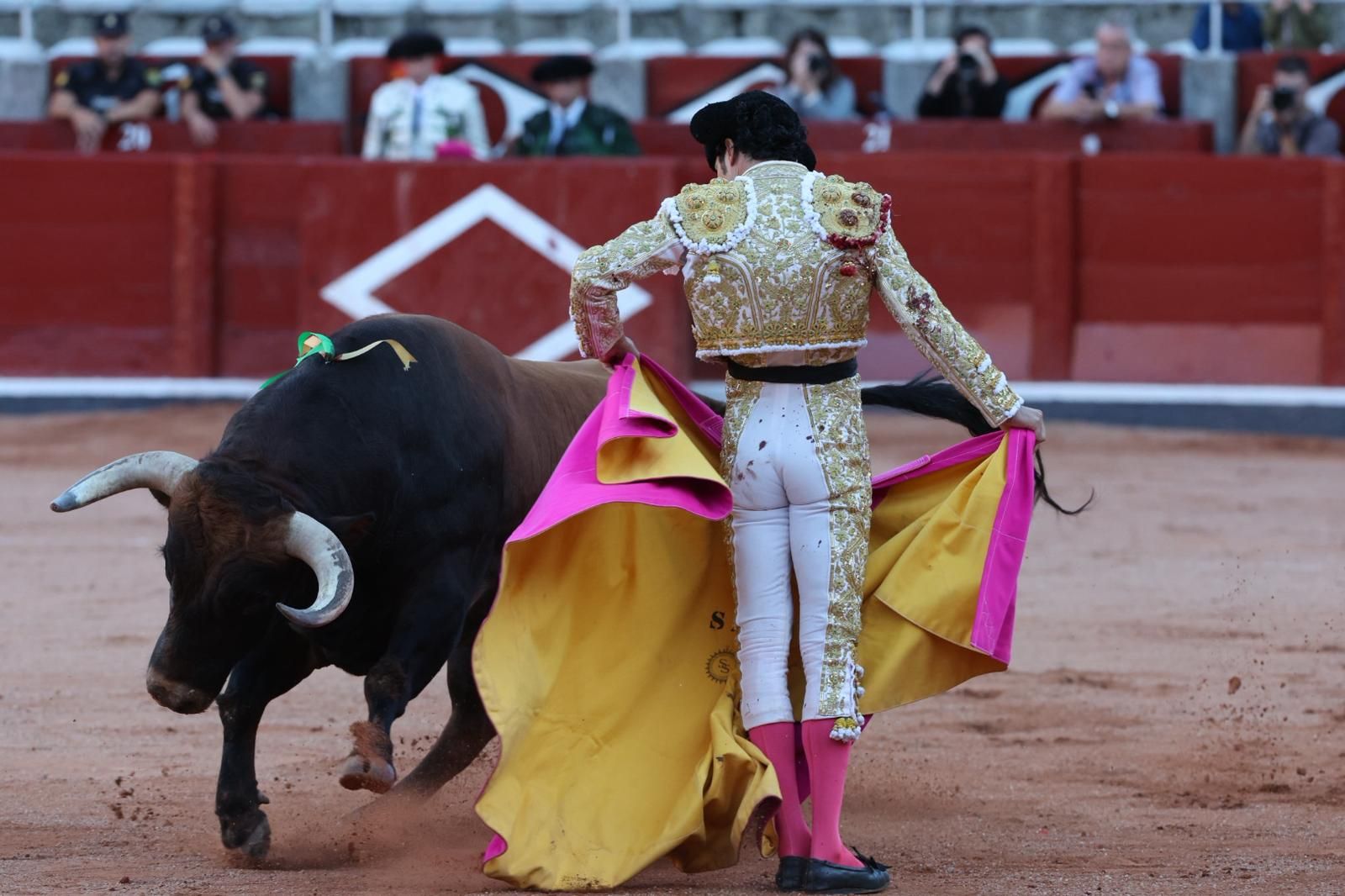 Tres orejas para Ismael Martín y traslado de Damián Castaño al hospital en la segunda de abono de Salamanca