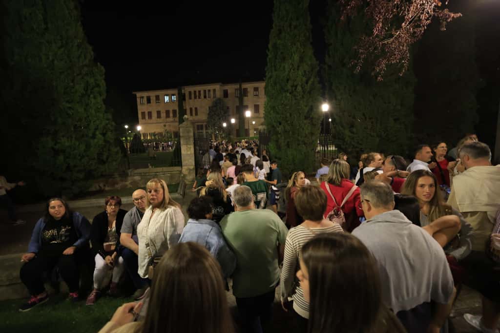 &#039;Salamanca siente la pólvora&#039; ilumina el cielo con sus fuegos artificiales