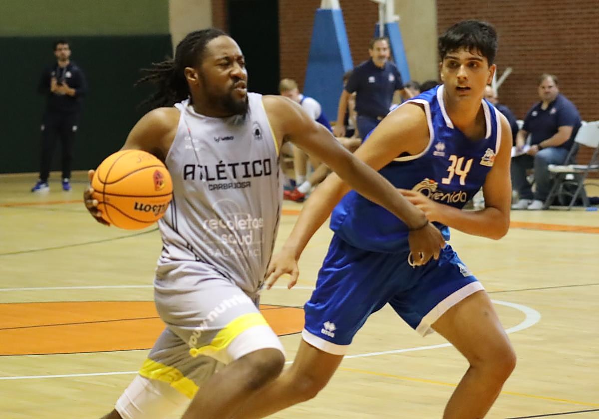 Una acción del encuentro en Carbajosa.