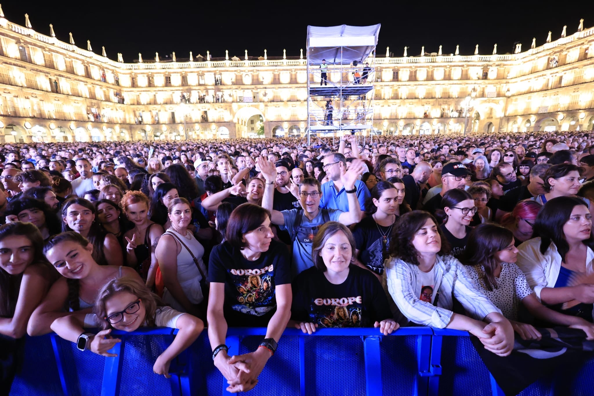 El concierto de Europe en Salamanca, en imágenes
