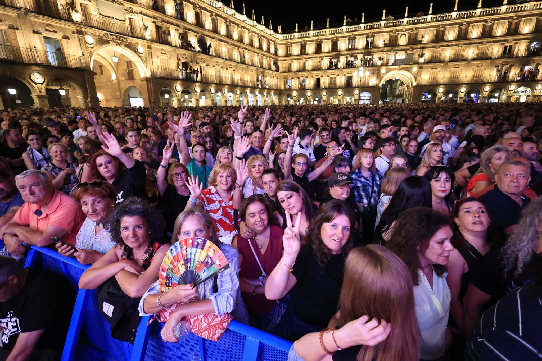 El concierto de Europe en Salamanca, en imágenes