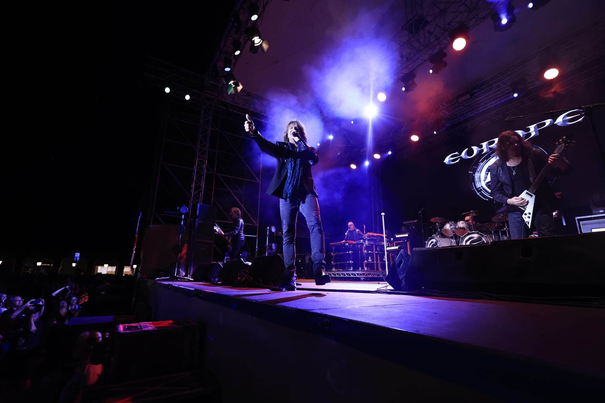 El concierto de Europe en Salamanca, en imágenes