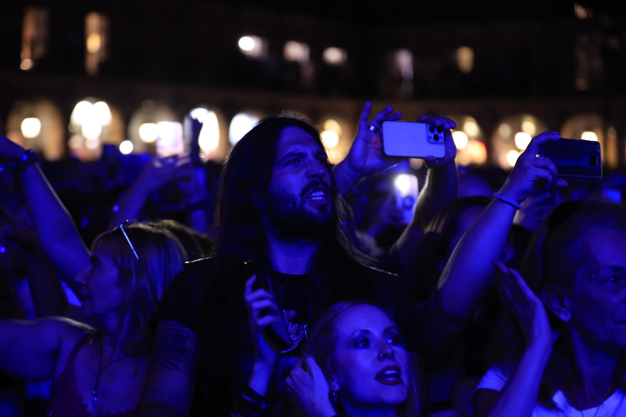 El concierto de Europe en Salamanca, en imágenes