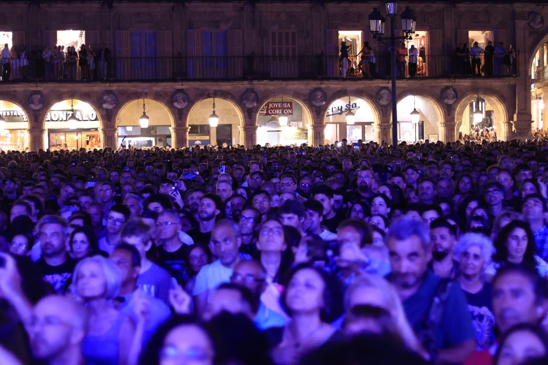 El concierto de Europe en Salamanca, en imágenes