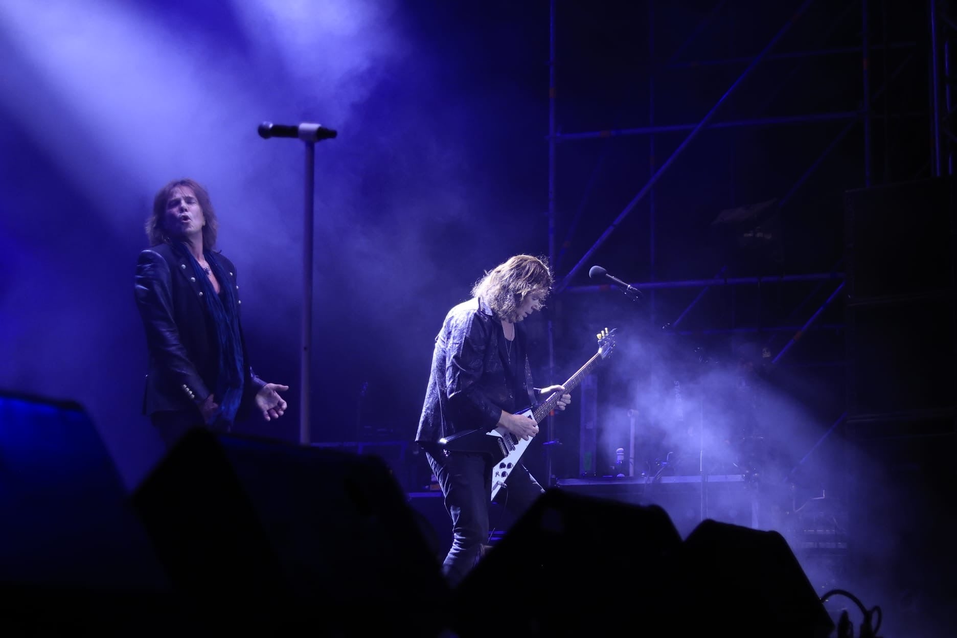 El concierto de Europe en Salamanca, en imágenes