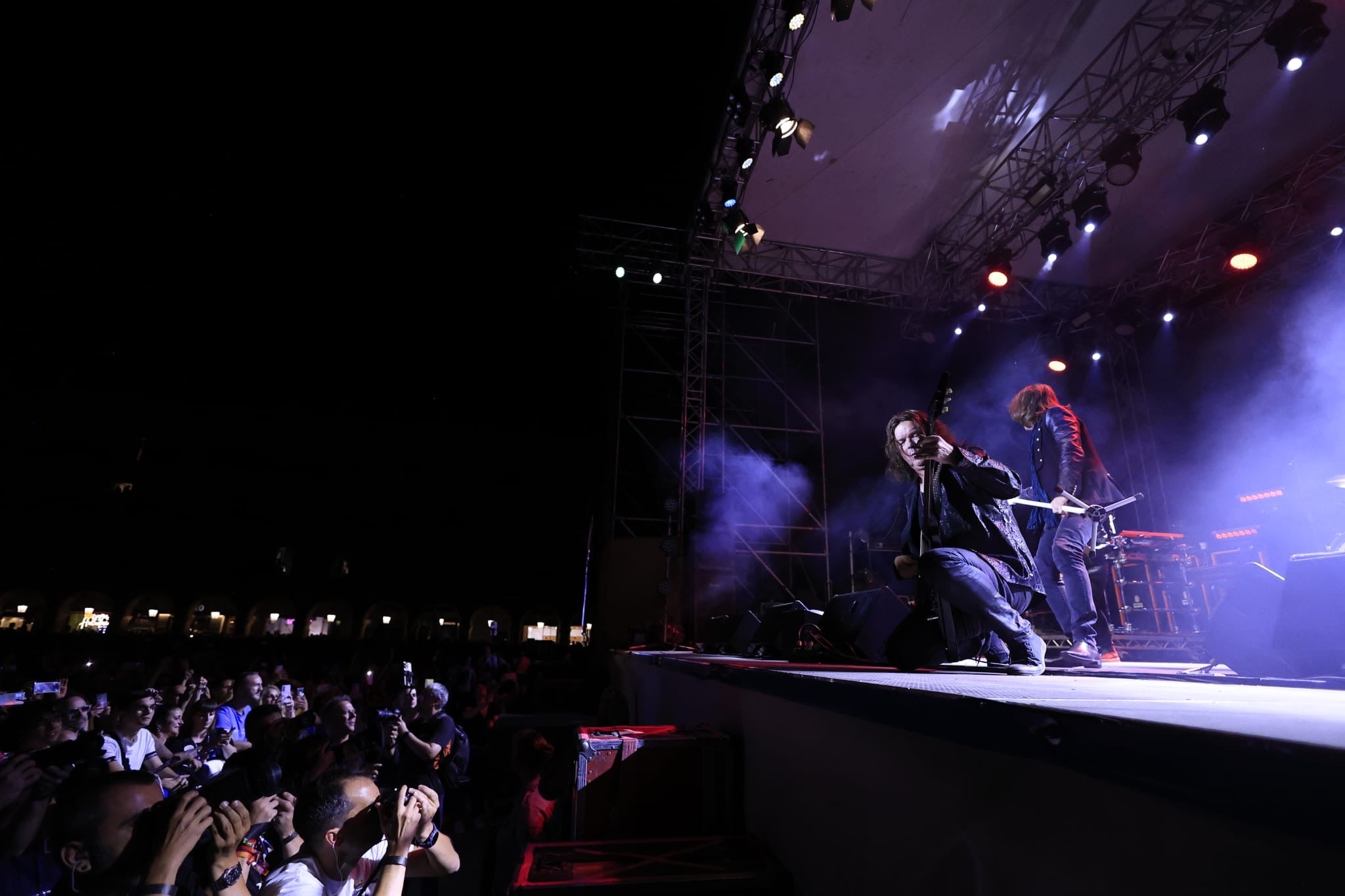 El concierto de Europe en Salamanca, en imágenes