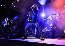 El concierto de Europe en Salamanca, en imágenes