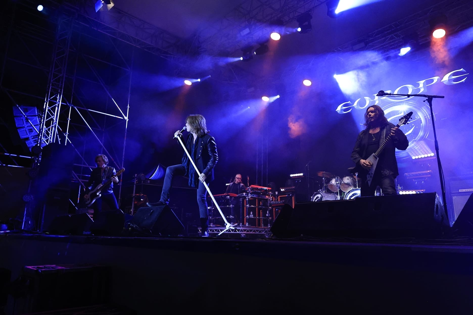 El concierto de Europe en Salamanca, en imágenes