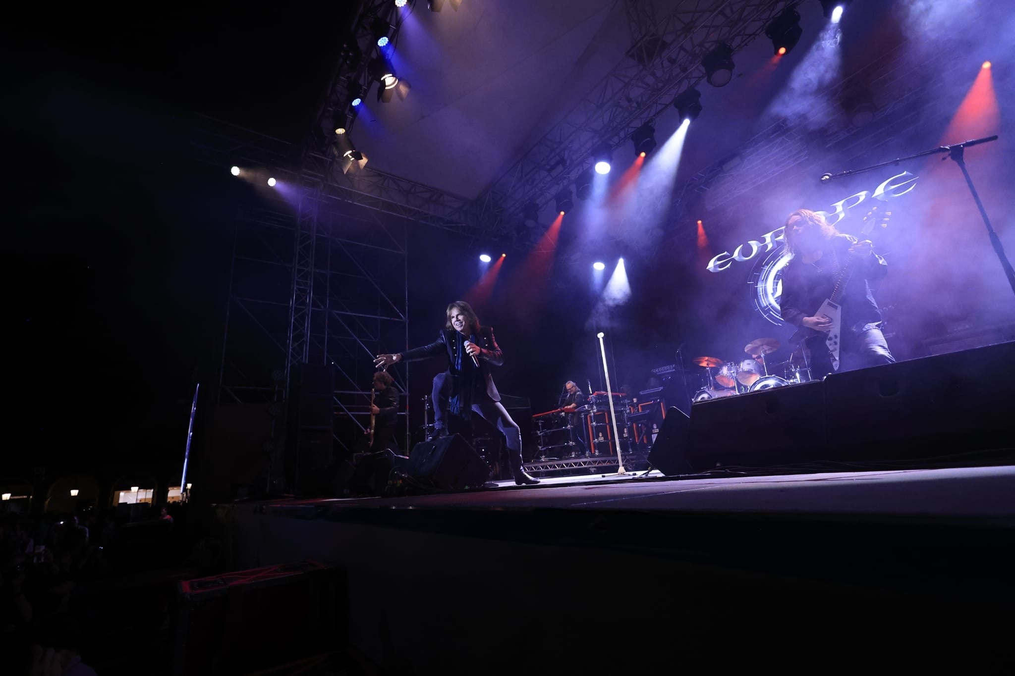 El concierto de Europe en Salamanca, en imágenes