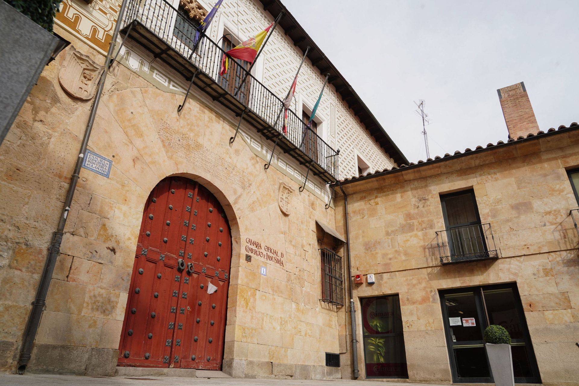 Casa de los Sexmeros, sede la Cámara de Comercio.