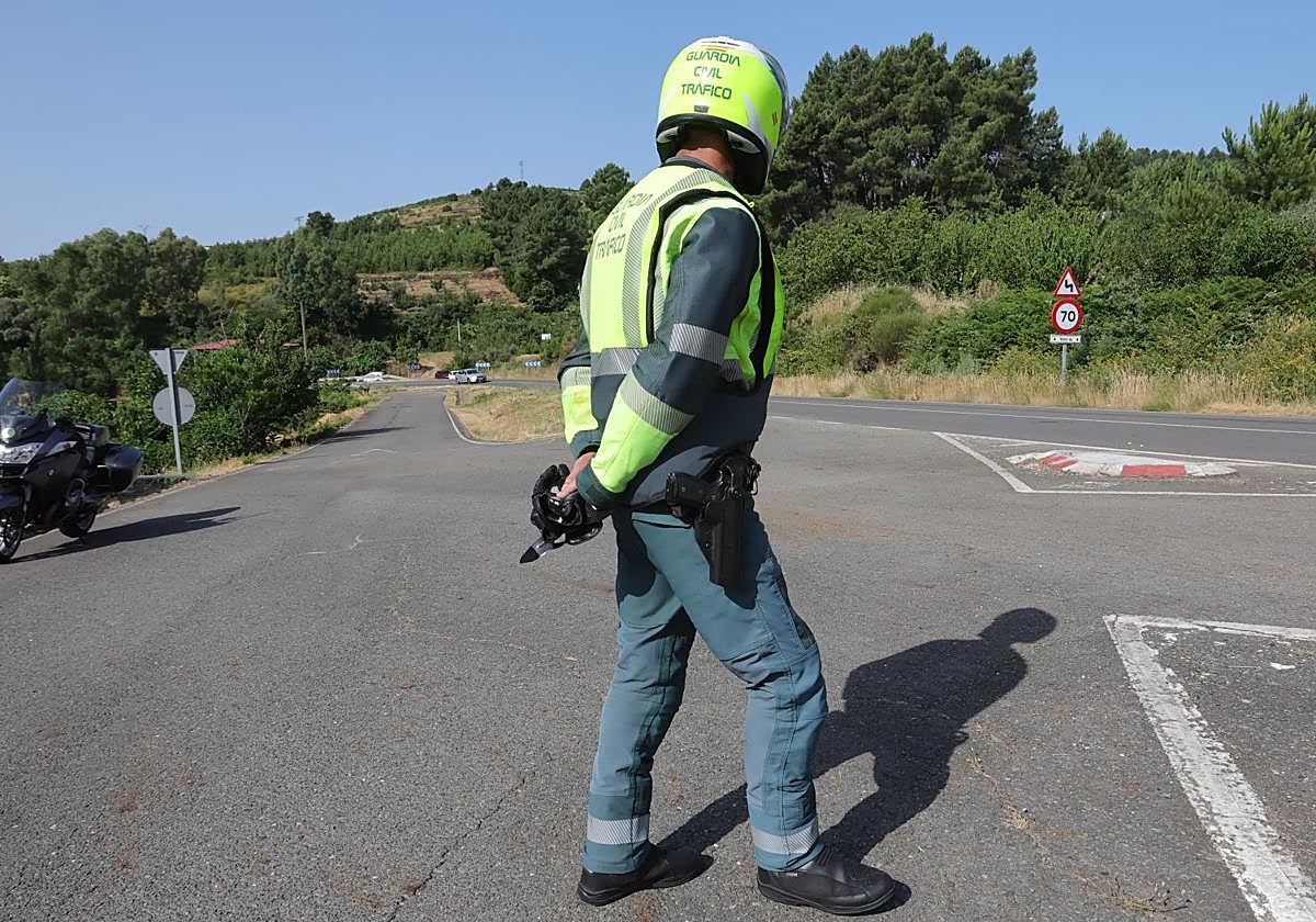 Guardia Civil de Tráfico de Salamanca en una imagen de archivo