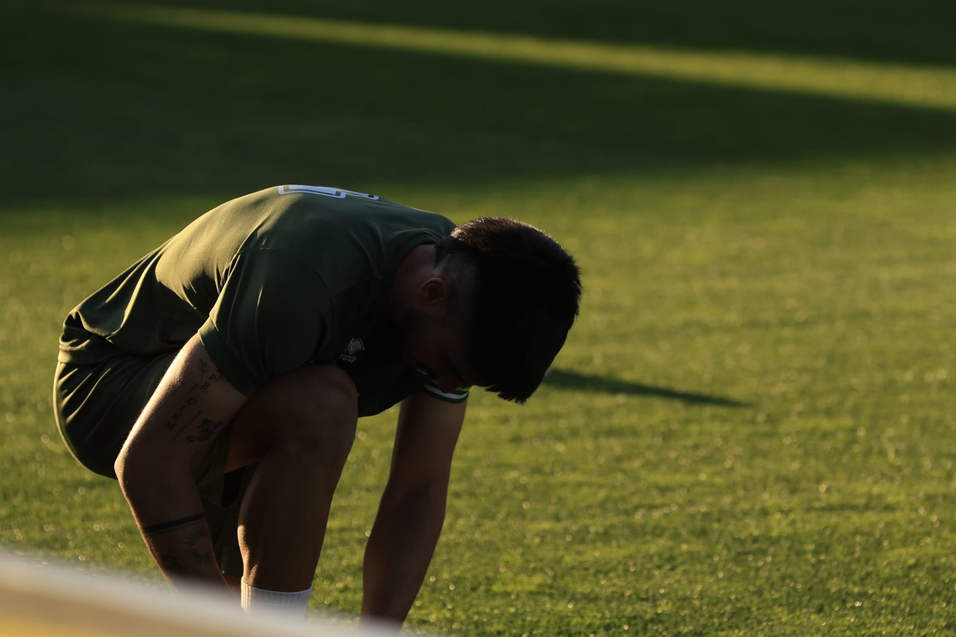 En imágenes, el entrenamiento del primer equipo de Unionistas a las órdenes del entrenador del Juvenil A