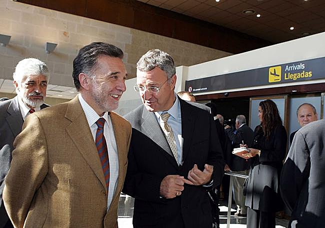 Día del estreno de la nueva terminal en 2005.