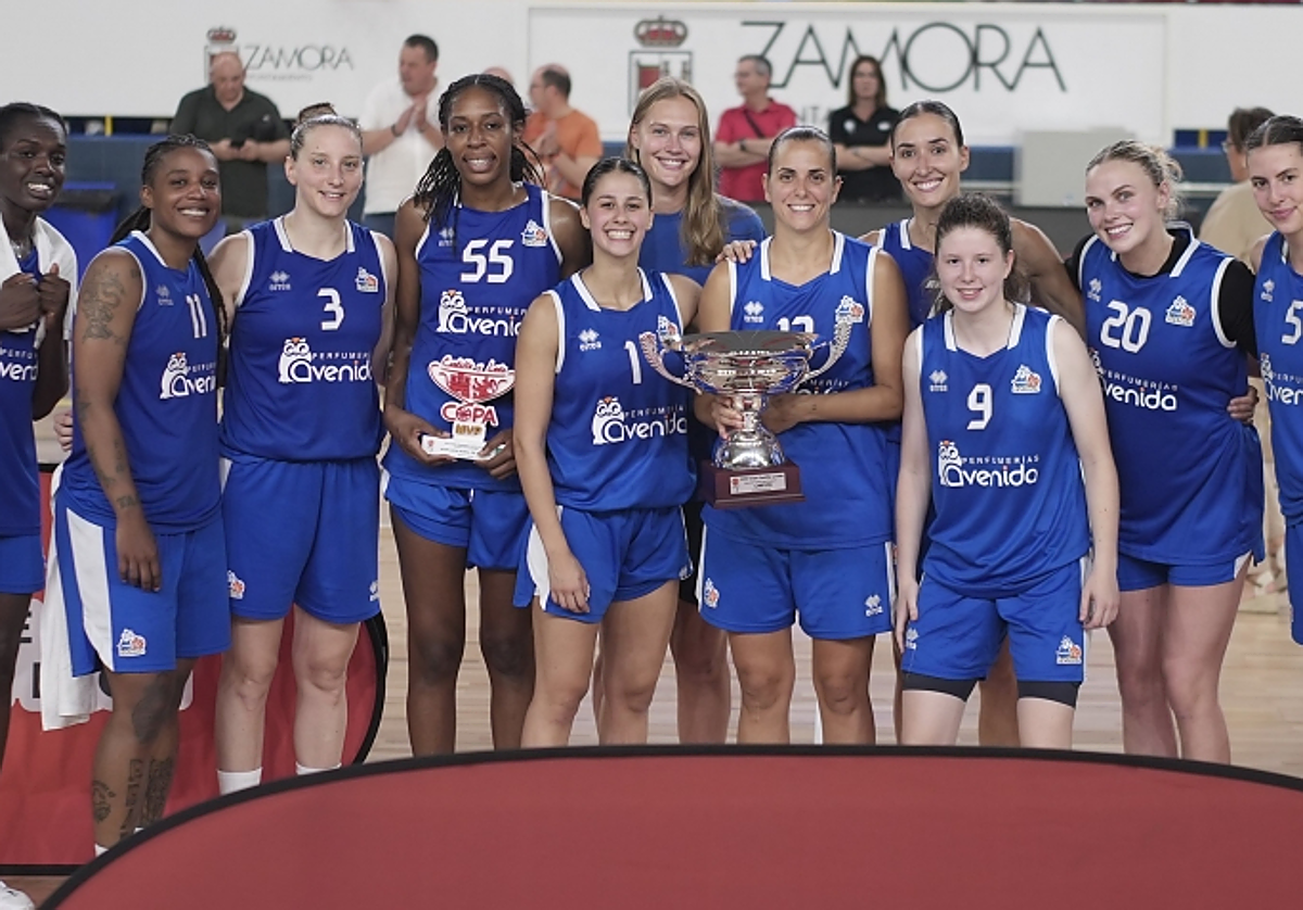 Perfumerías Avenida pone fin a la pretemporada con victoria en la Copa de Castilla y León