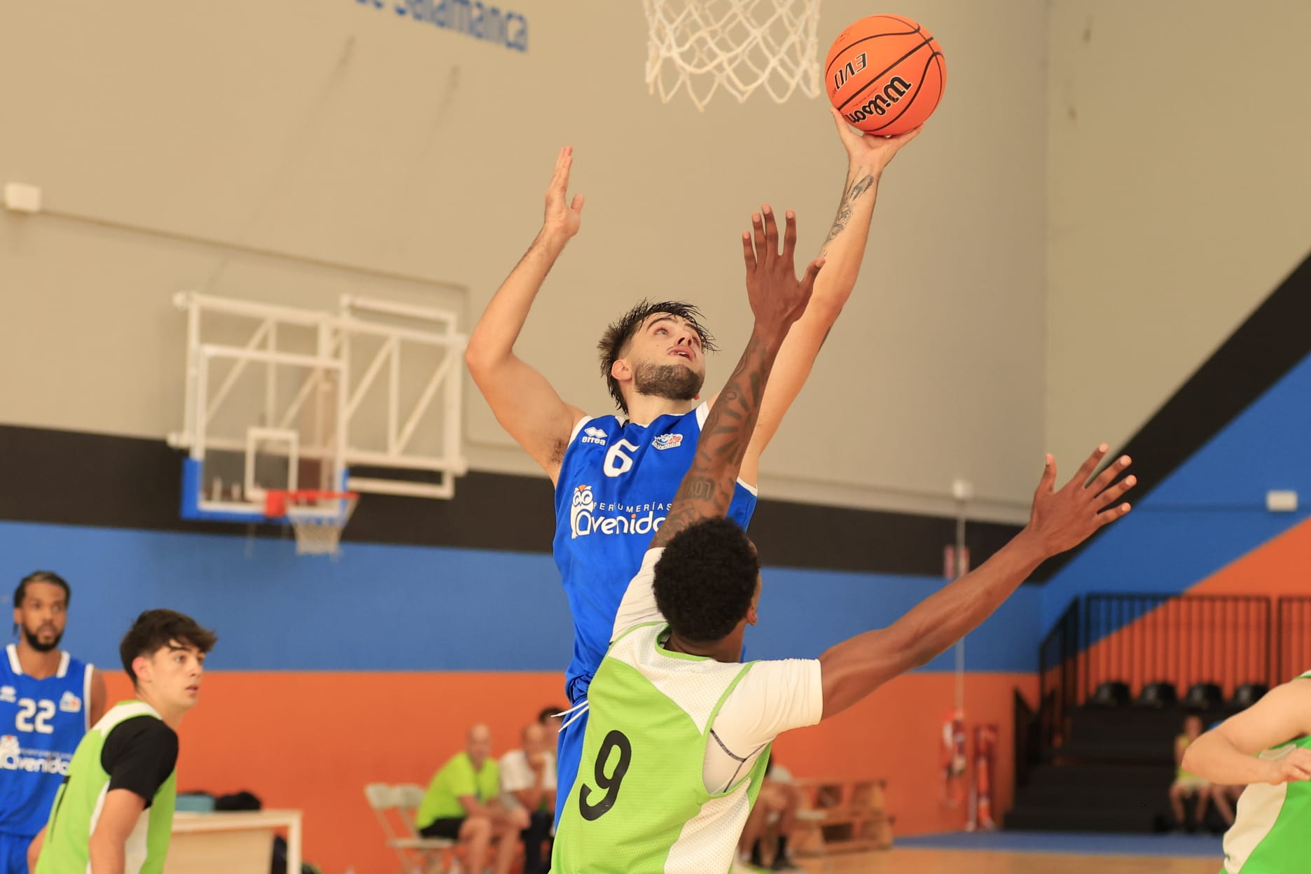 En imágenes, la victoria del Avenida Xoborg ante el Óbila Basket