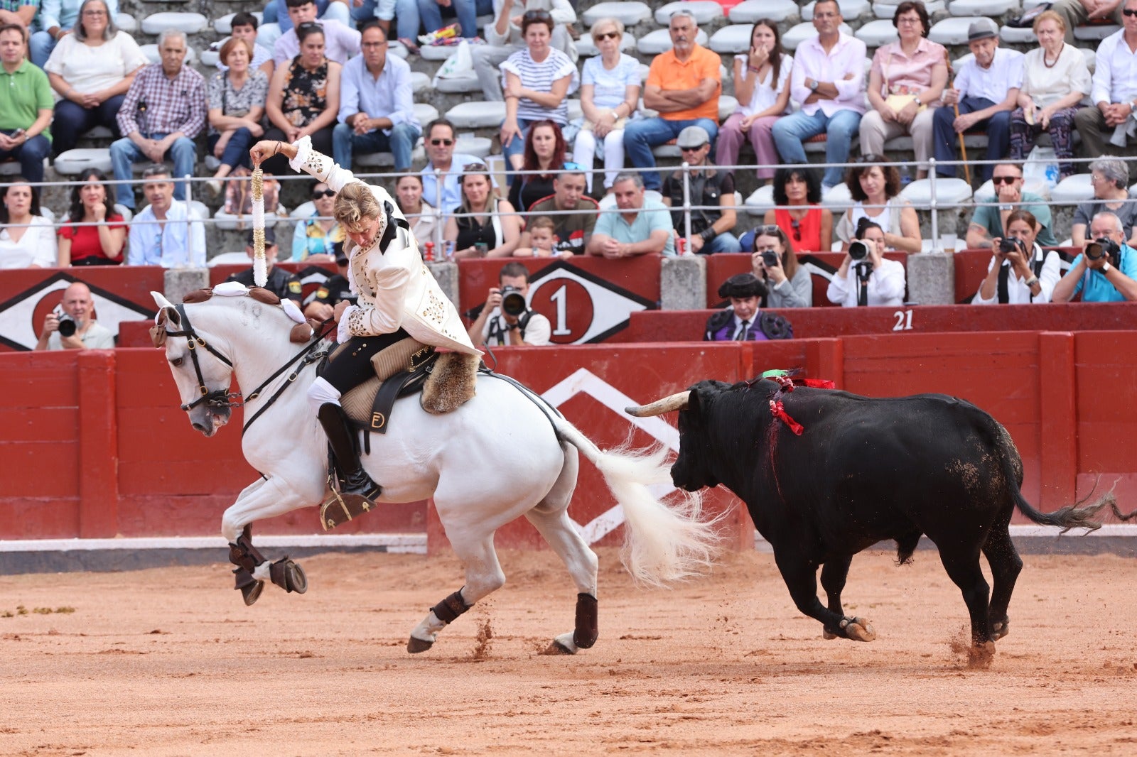 Suspendido el rejoneo de La Glorieta por la intensa lluvia