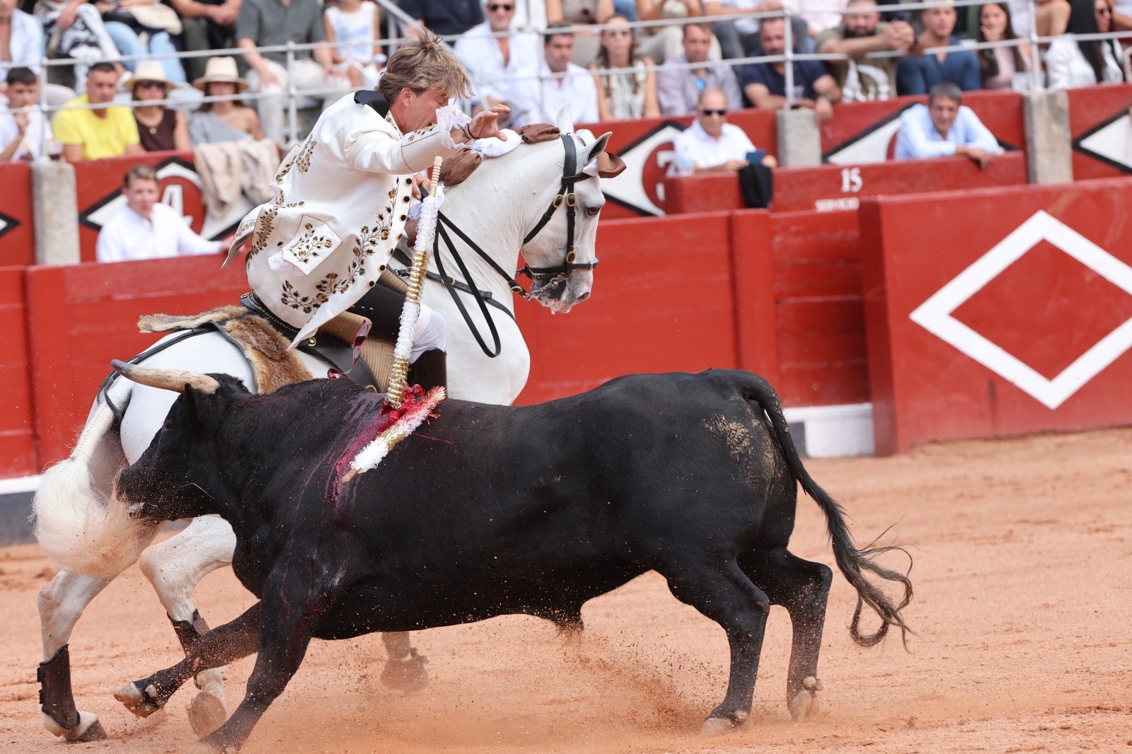 Suspendido el rejoneo de La Glorieta por la intensa lluvia
