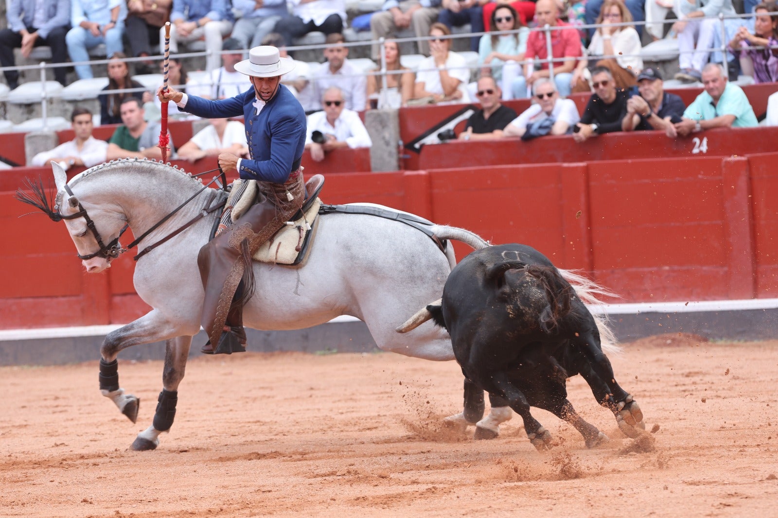 Suspendido el rejoneo de La Glorieta por la intensa lluvia