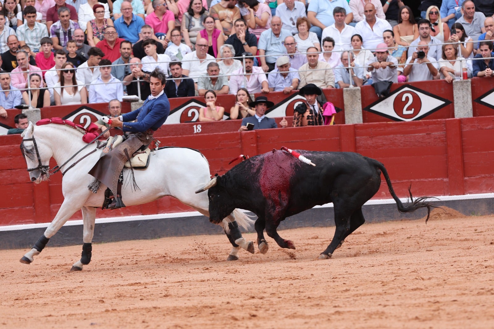 Suspendido el rejoneo de La Glorieta por la intensa lluvia
