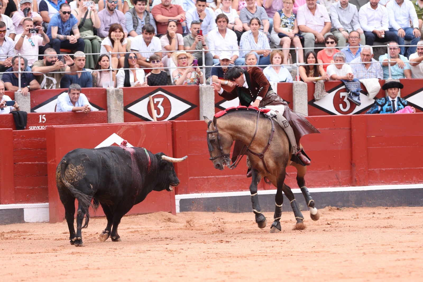 Suspendido el rejoneo de La Glorieta por la intensa lluvia