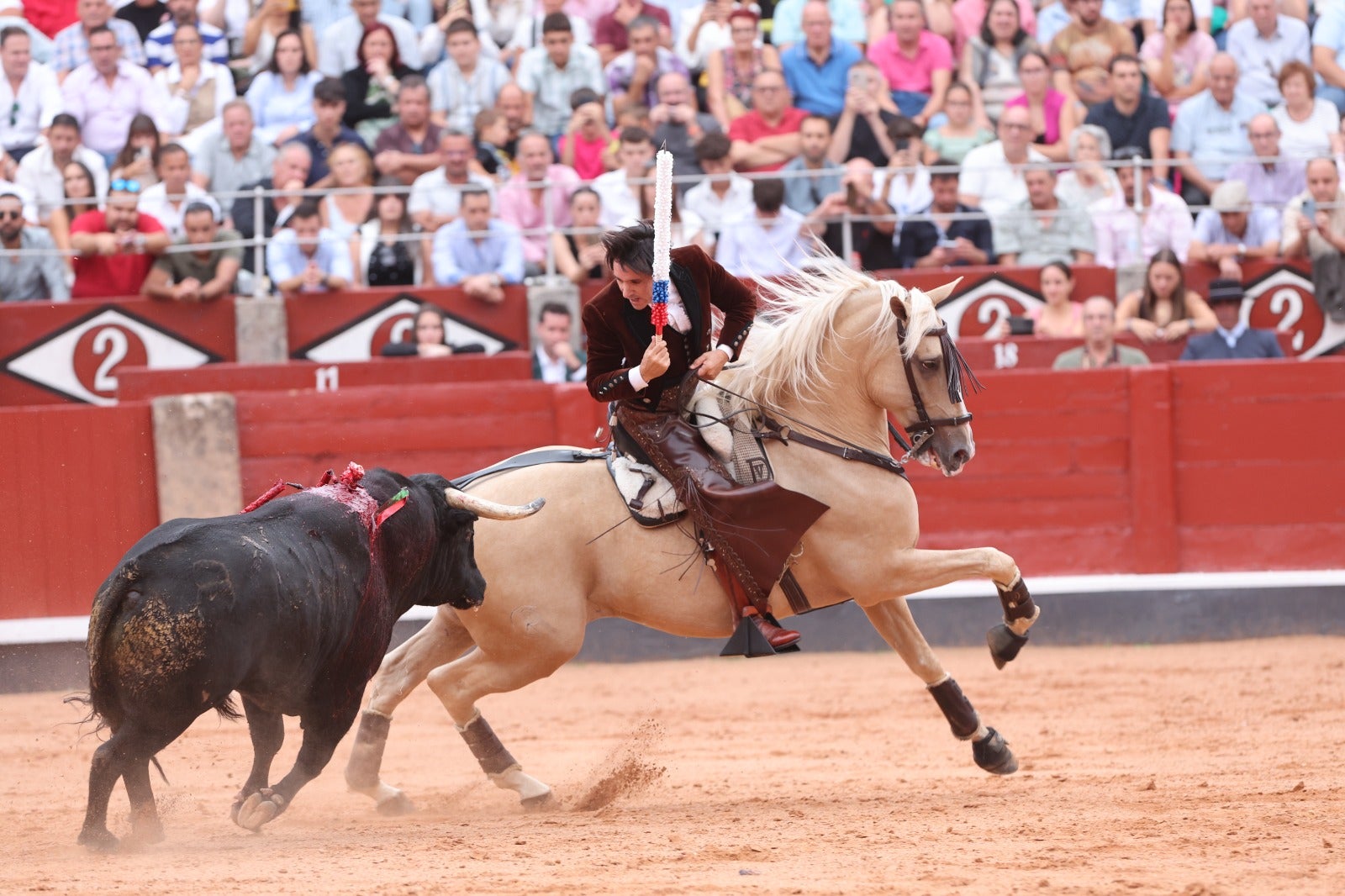 Suspendido el rejoneo de La Glorieta por la intensa lluvia