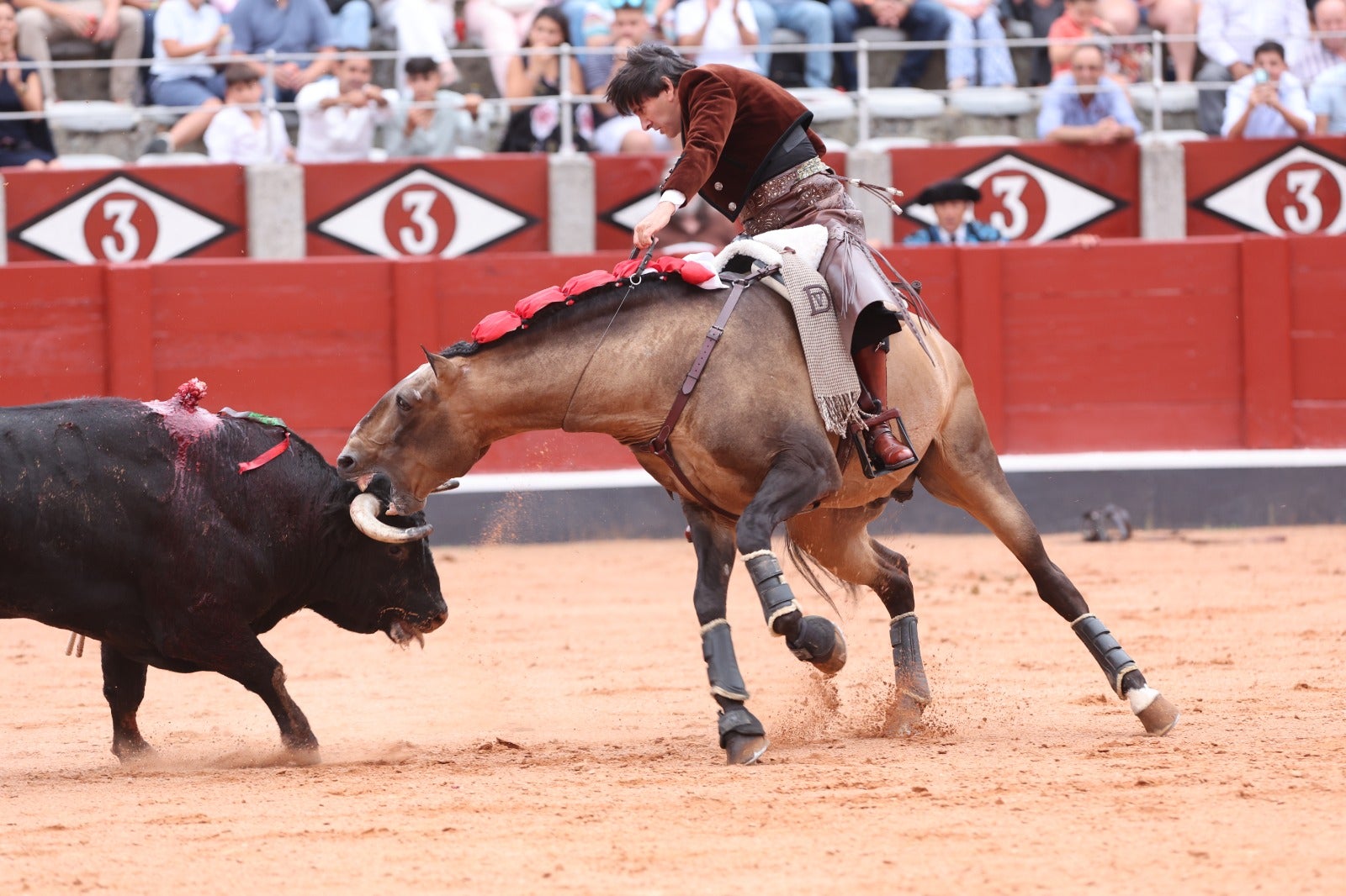 Suspendido el rejoneo de La Glorieta por la intensa lluvia