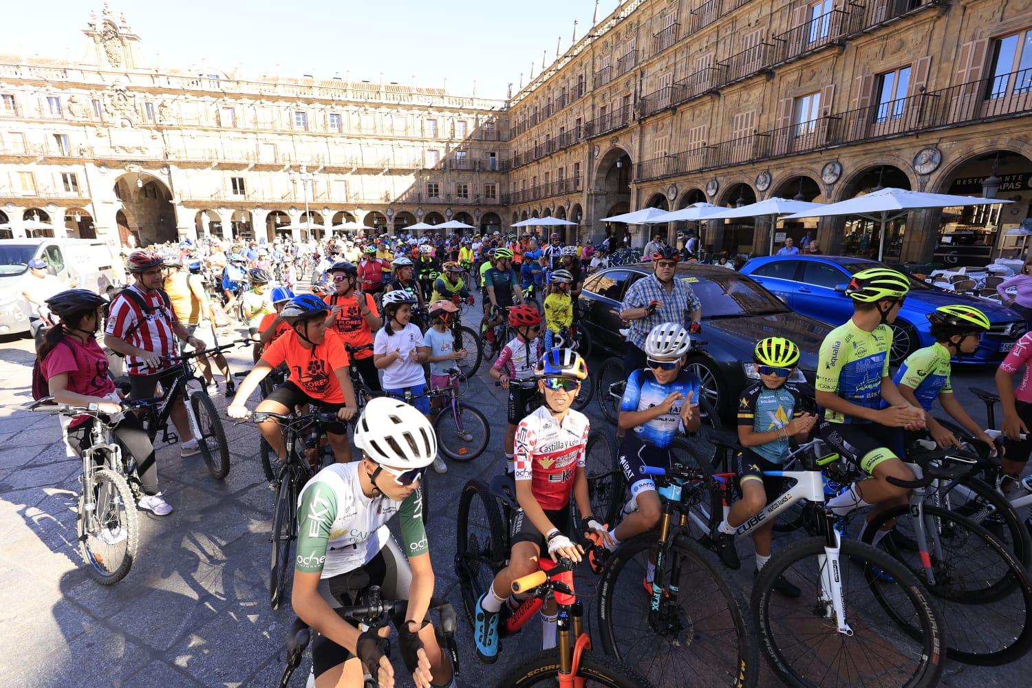 Una marea de bicicletas celebra en Salamanca la Semana de la Movilidad