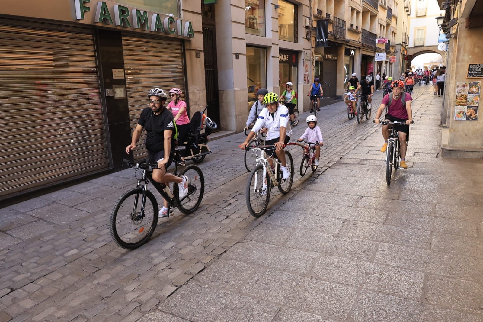 Una marea de bicicletas celebra en Salamanca la Semana de la Movilidad