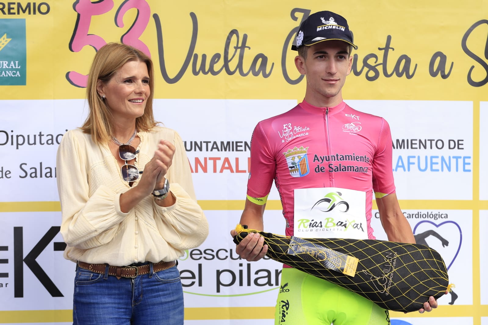 Gari Ugarte se lleva la crono en la capital y es el nuevo campeón de la Vuelta a Salamanca