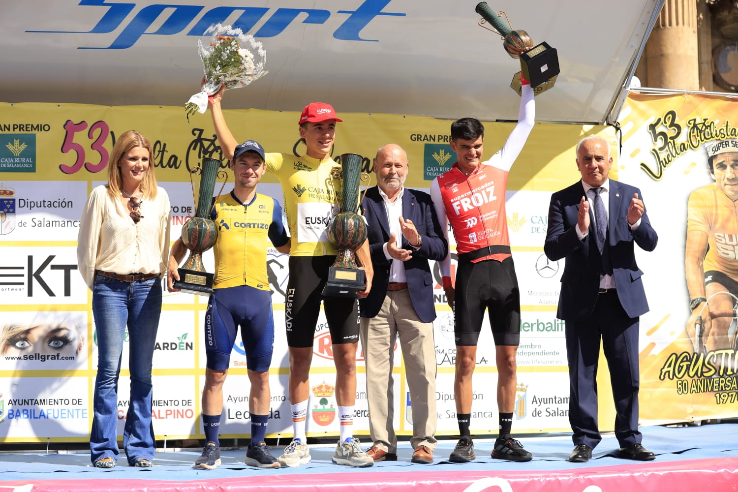 Gari Ugarte se lleva la crono en la capital y es el nuevo campeón de la Vuelta a Salamanca