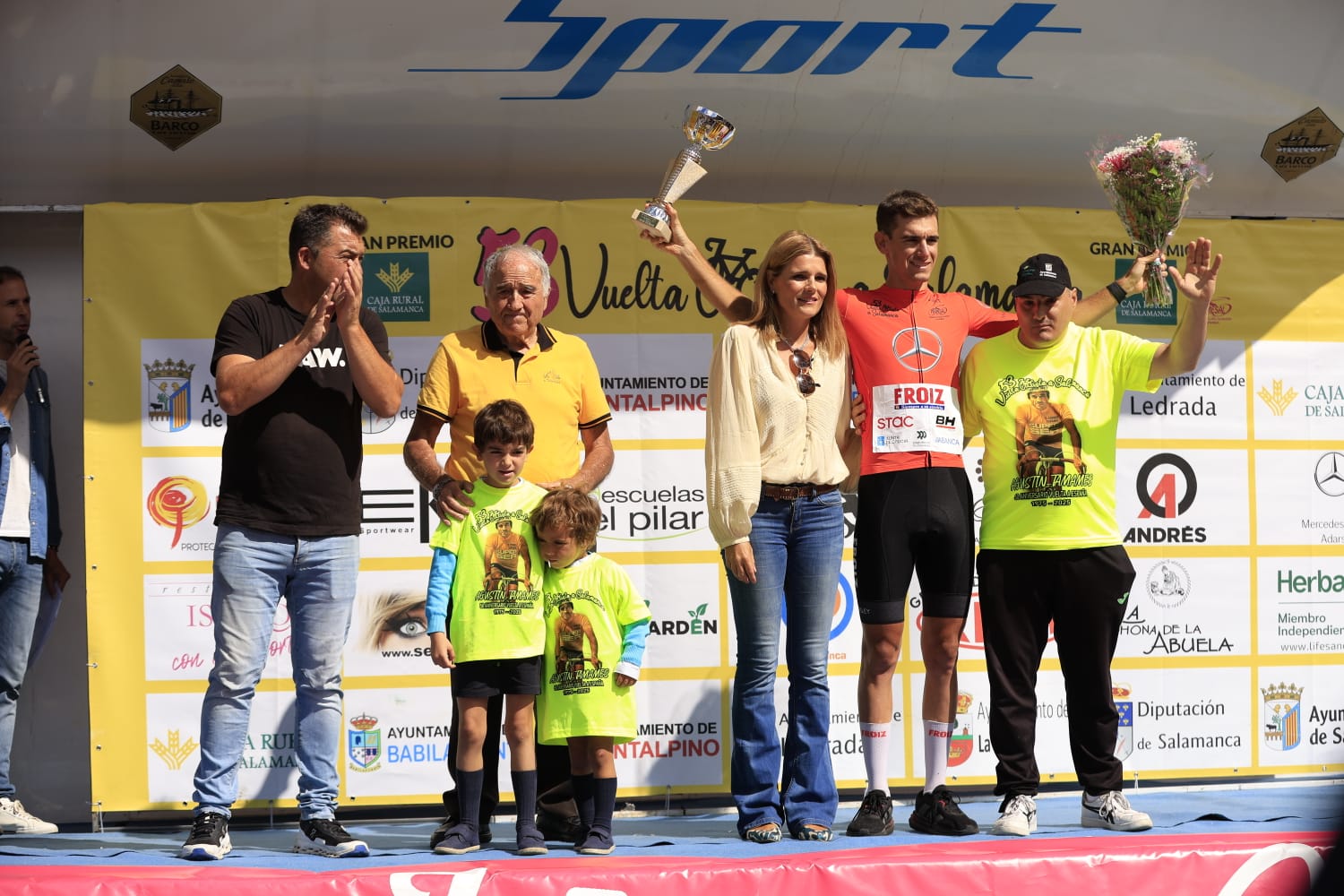 Gari Ugarte se lleva la crono en la capital y es el nuevo campeón de la Vuelta a Salamanca
