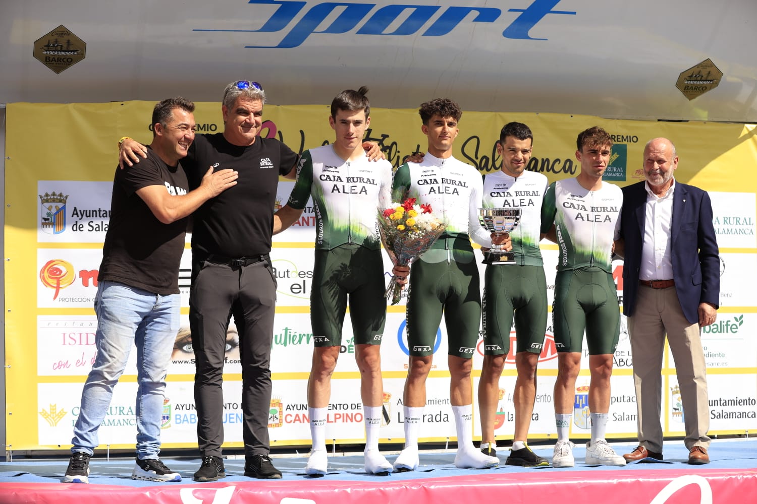 Gari Ugarte se lleva la crono en la capital y es el nuevo campeón de la Vuelta a Salamanca