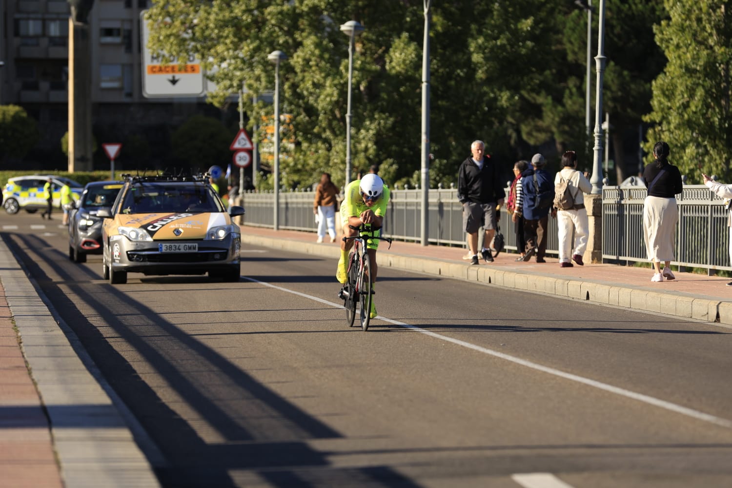 Gari Ugarte se lleva la crono en la capital y es el nuevo campeón de la Vuelta a Salamanca