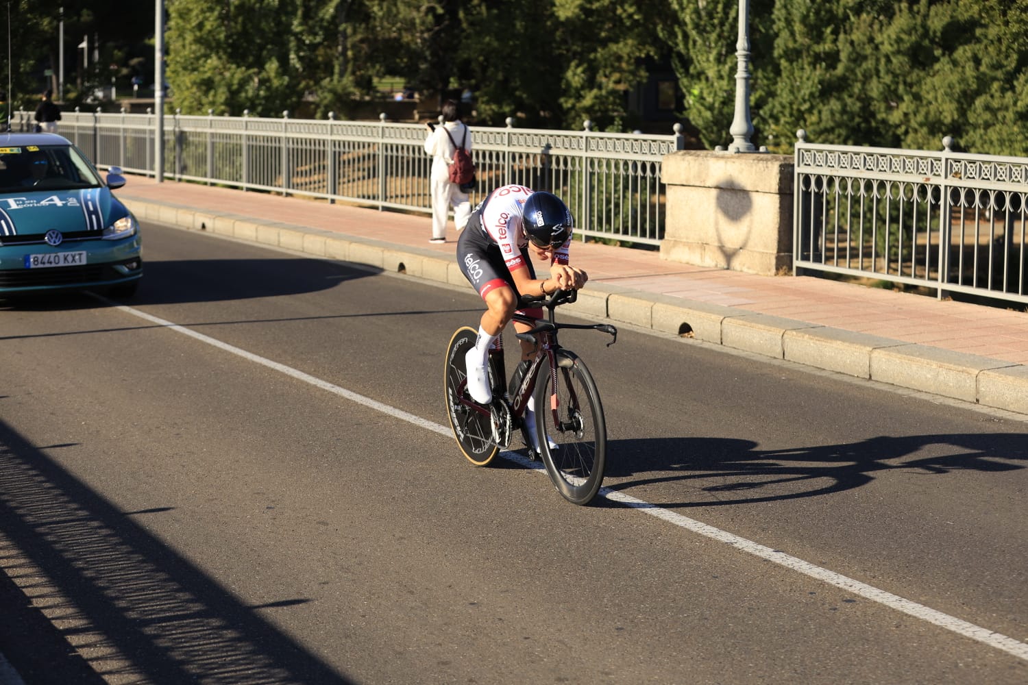 Gari Ugarte se lleva la crono en la capital y es el nuevo campeón de la Vuelta a Salamanca