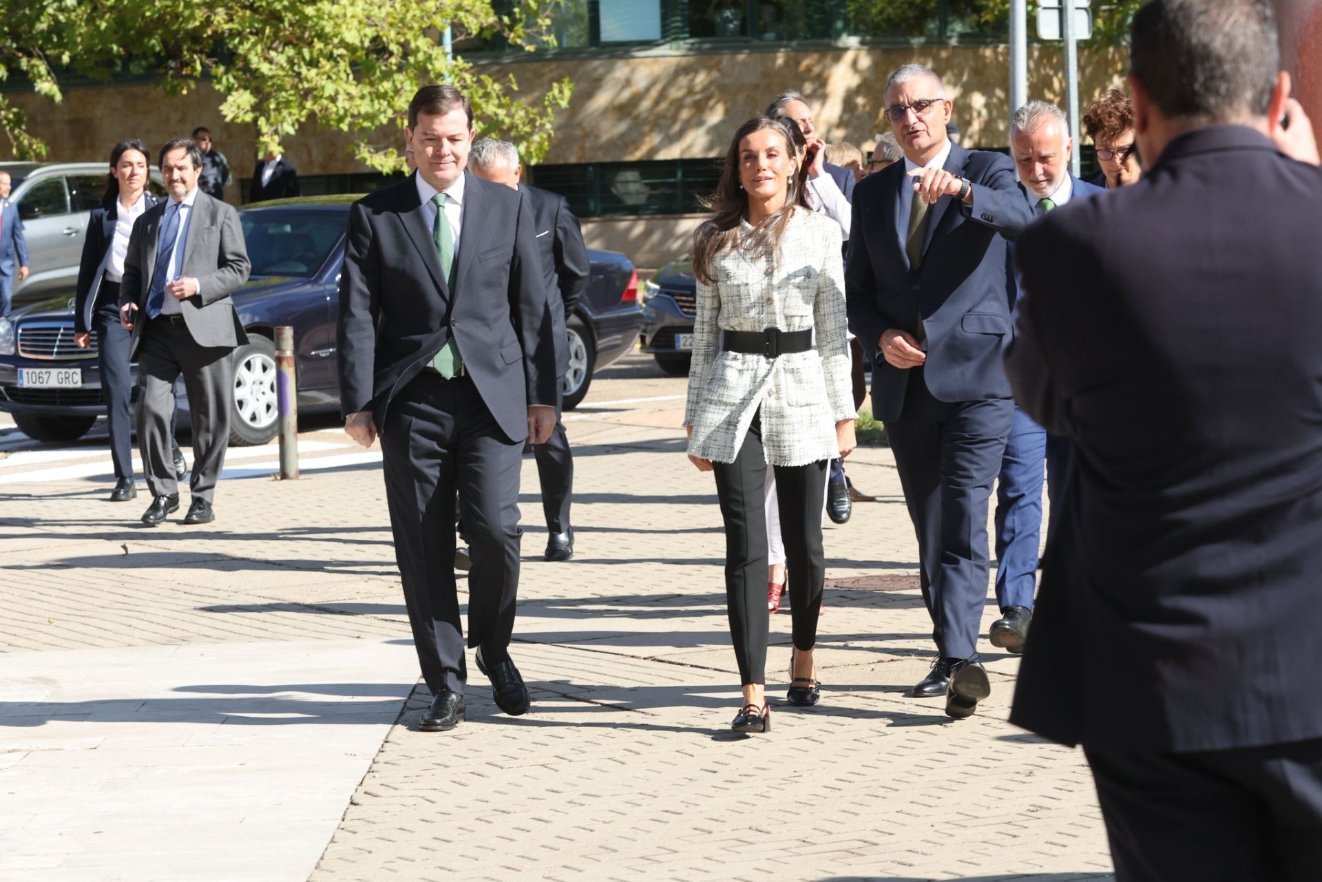 La Reina Letizia visita Salamanca para apoyar la investigación del Cáncer