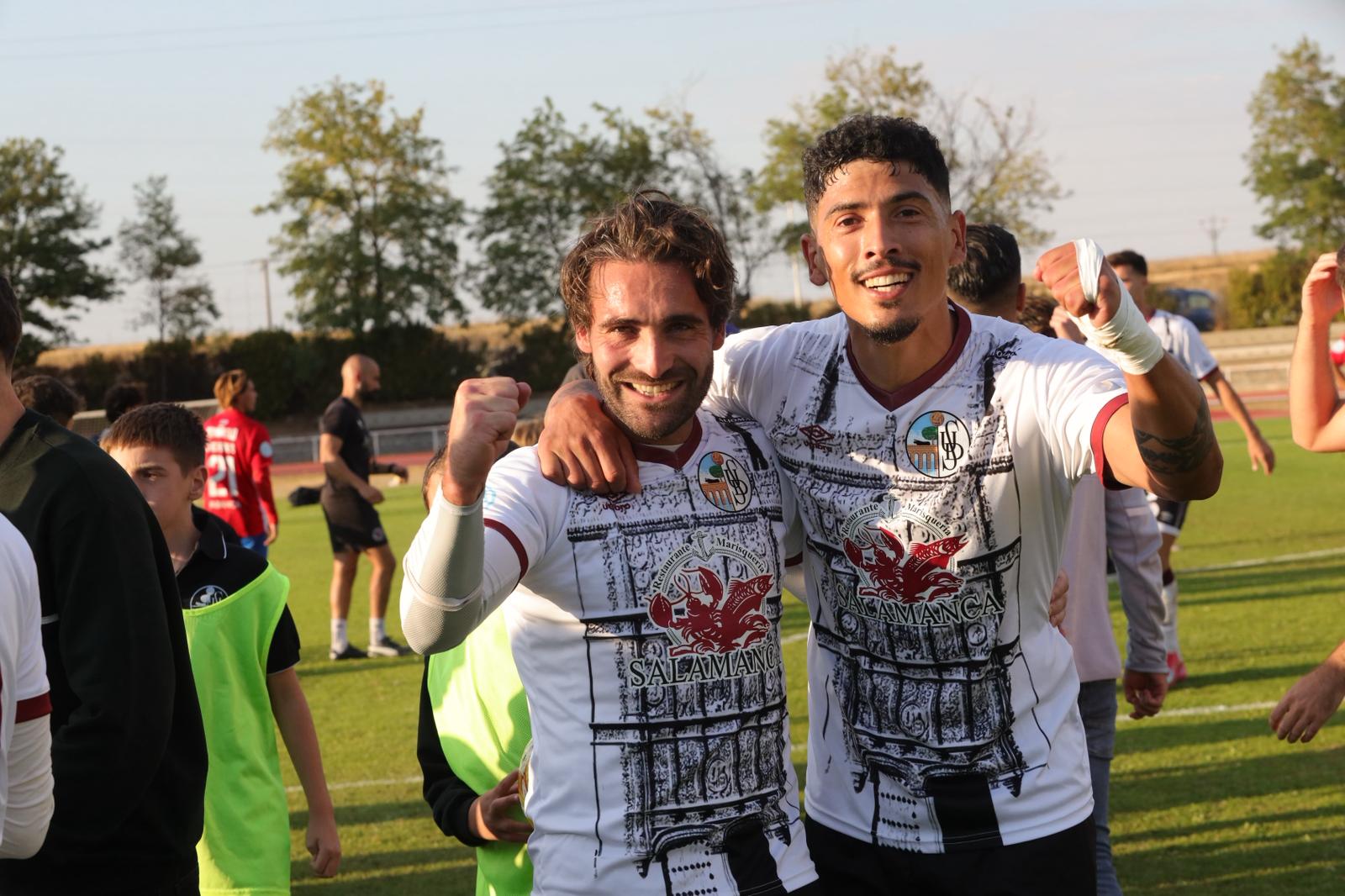 El Salamanca CF UDS vence al Ourense con un gol en el descuento