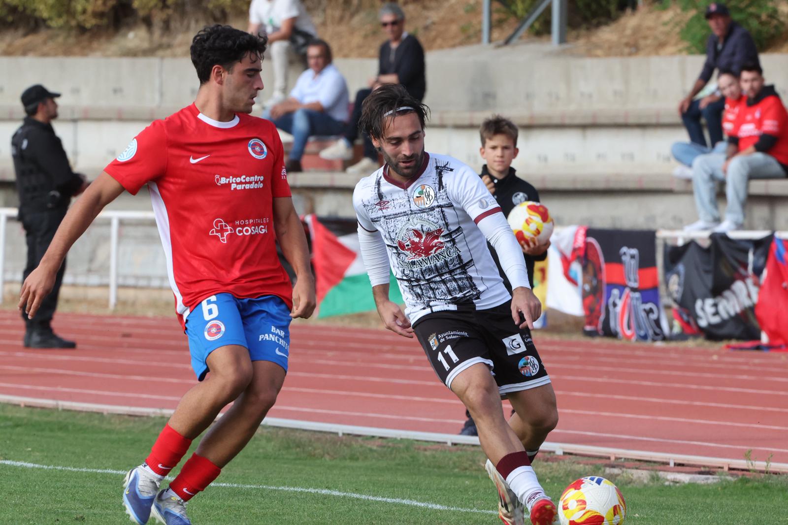 El Salamanca CF UDS vence al Ourense con un gol en el descuento