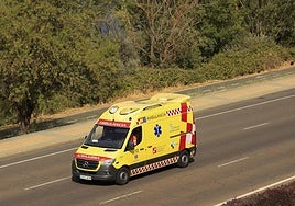 Ambulancia en una imagen de archivo.