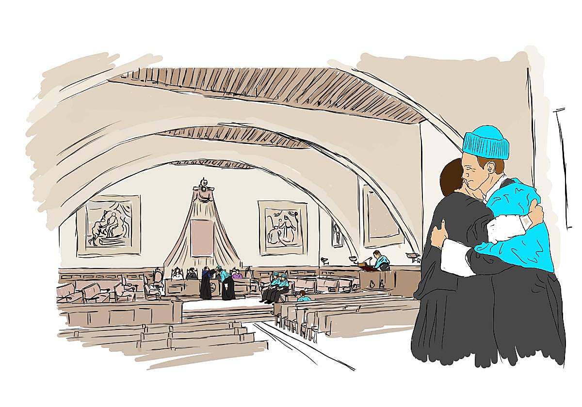 La ceremonia del &#039;honoris&#039; de Nadal, paso a paso: del cortejo a un final de vino dulce y mazapán