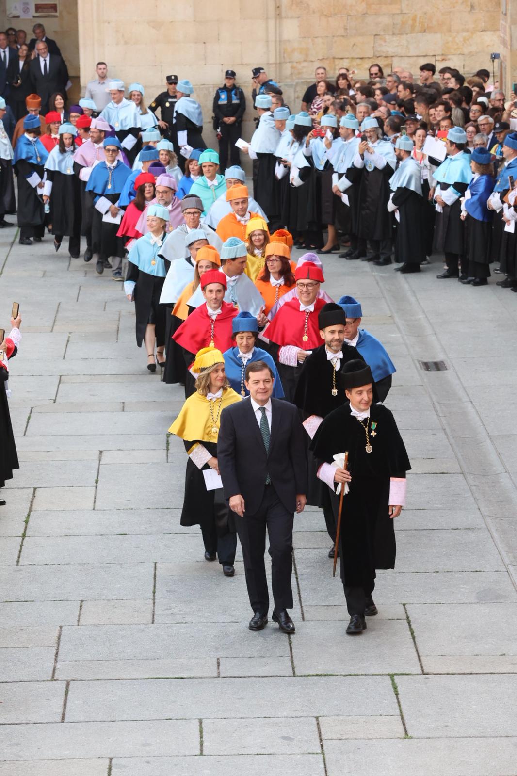 Baño de masas en Salamanca para recibir a Nadal antes de la ceremonia del &#039;Honoris Causa&#039;