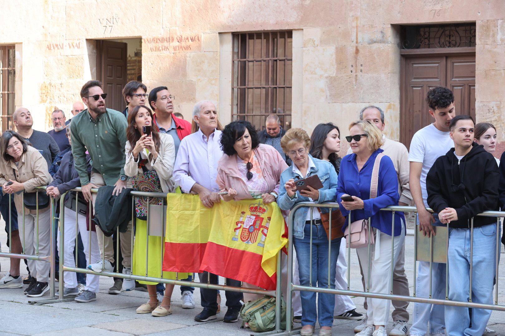 Baño de masas en Salamanca para recibir a Nadal antes de la ceremonia del &#039;Honoris Causa&#039;