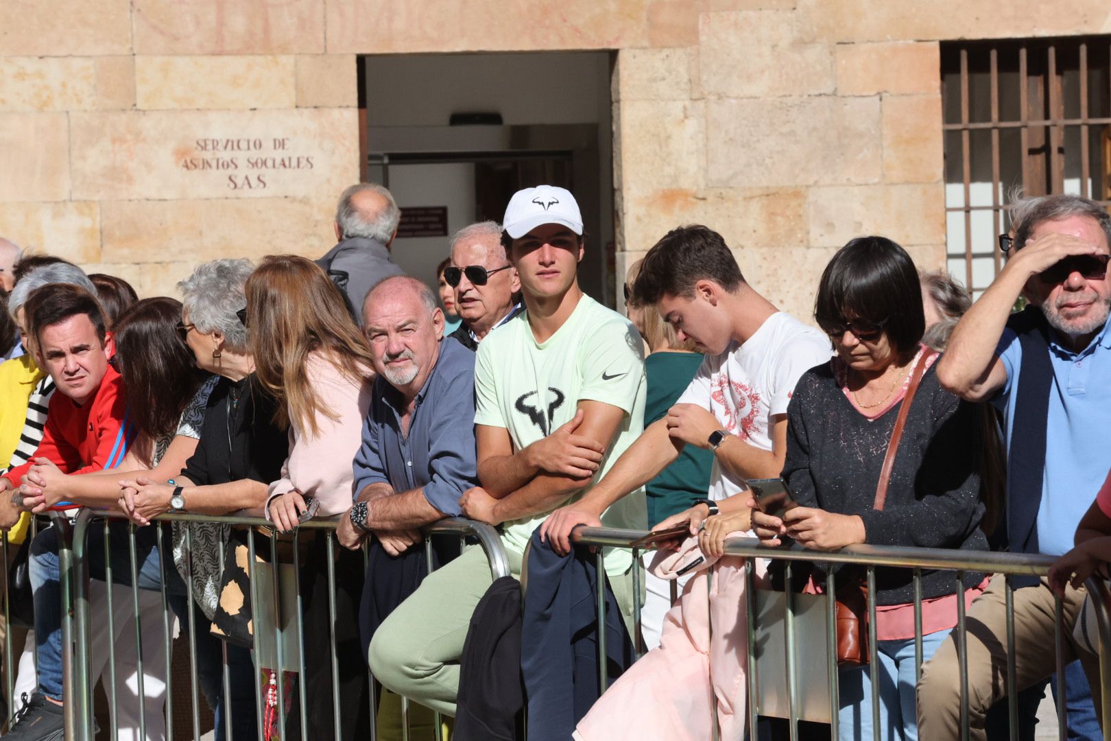 Baño de masas en Salamanca para recibir a Nadal antes de la ceremonia del &#039;Honoris Causa&#039;