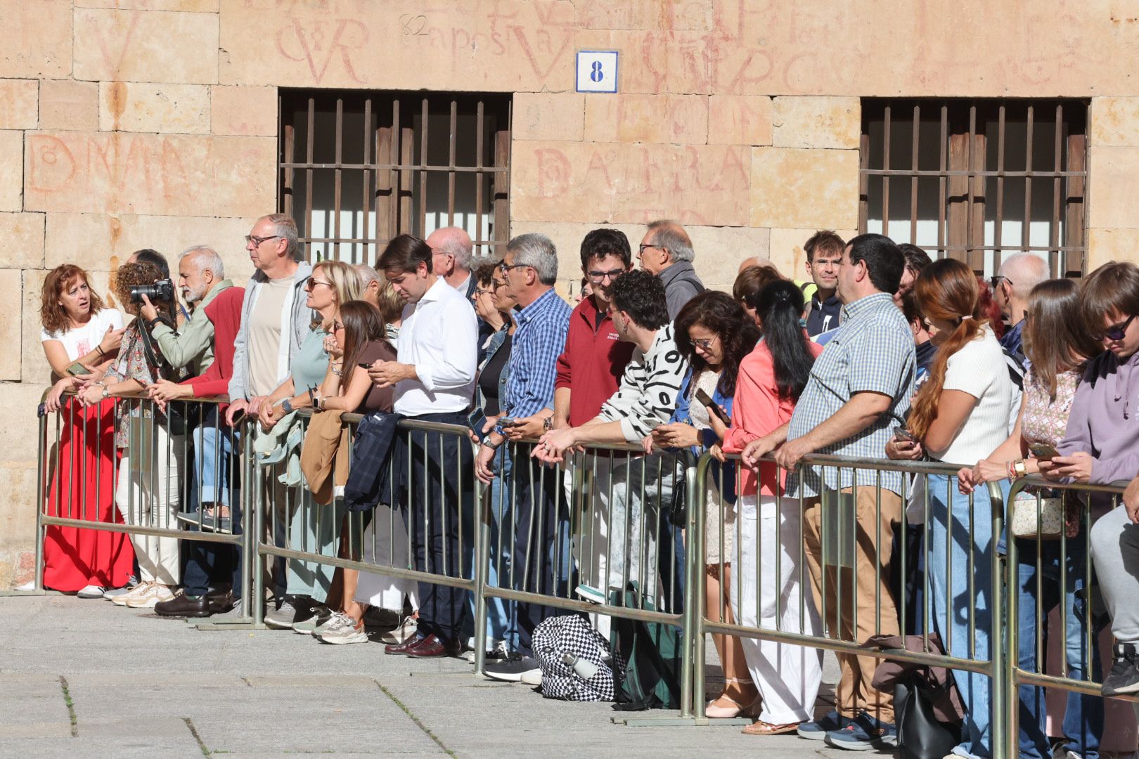 Baño de masas en Salamanca para recibir a Nadal antes de la ceremonia del &#039;Honoris Causa&#039;