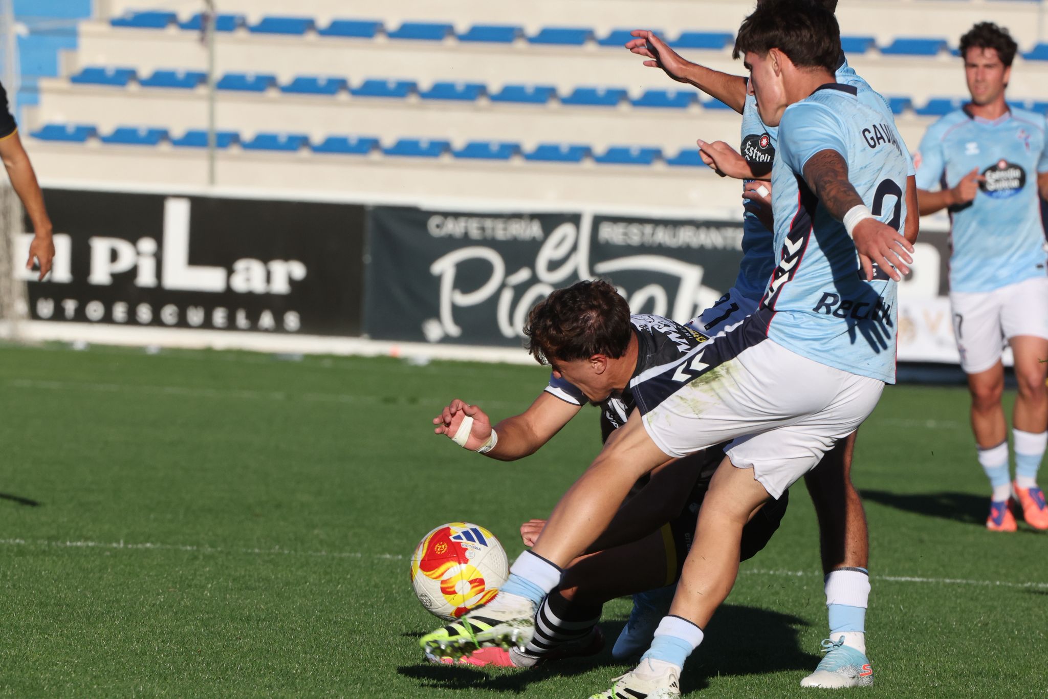 El partido entre Unionistas de Salamanca y Celta B, en imágenes