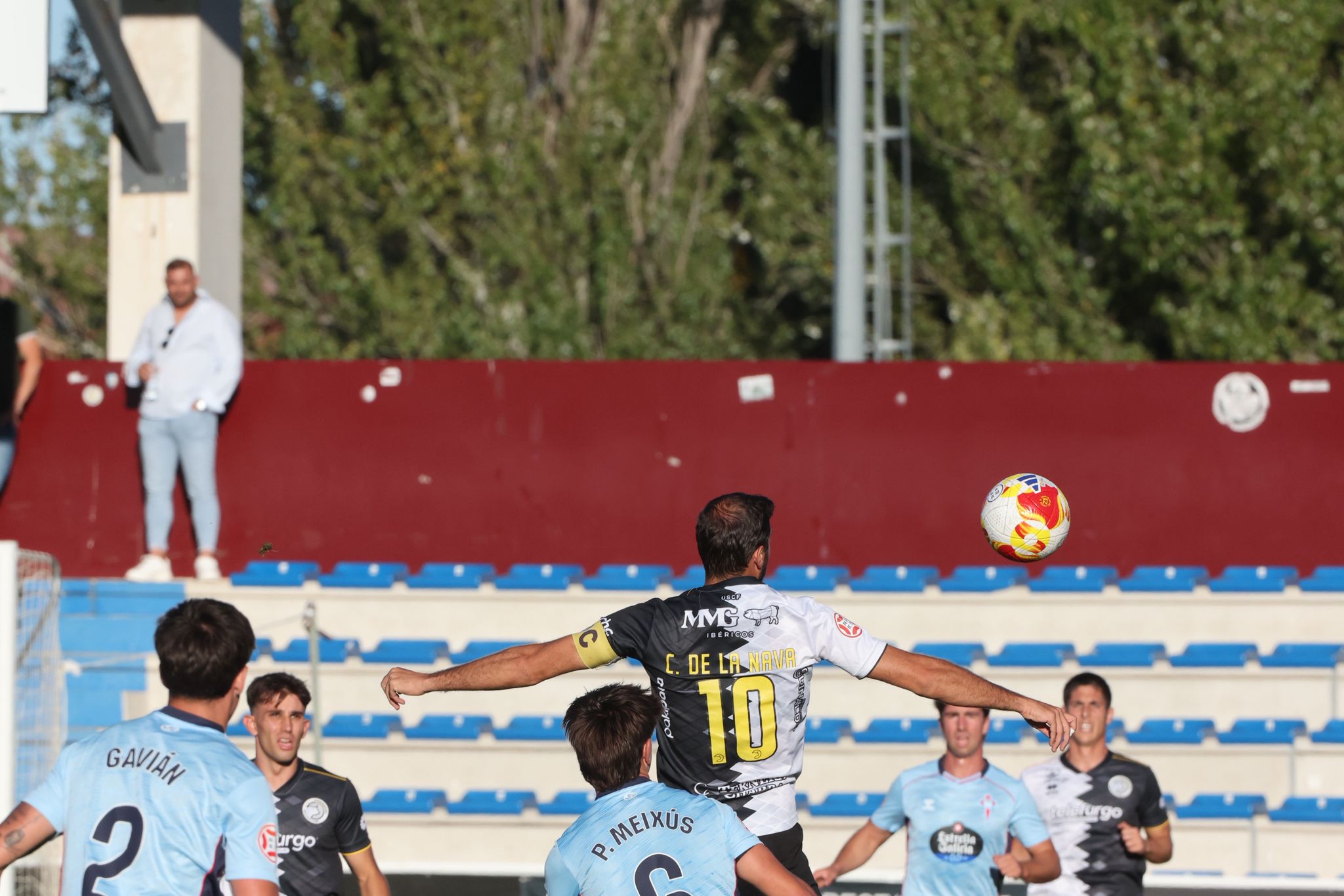 El partido entre Unionistas de Salamanca y Celta B, en imágenes