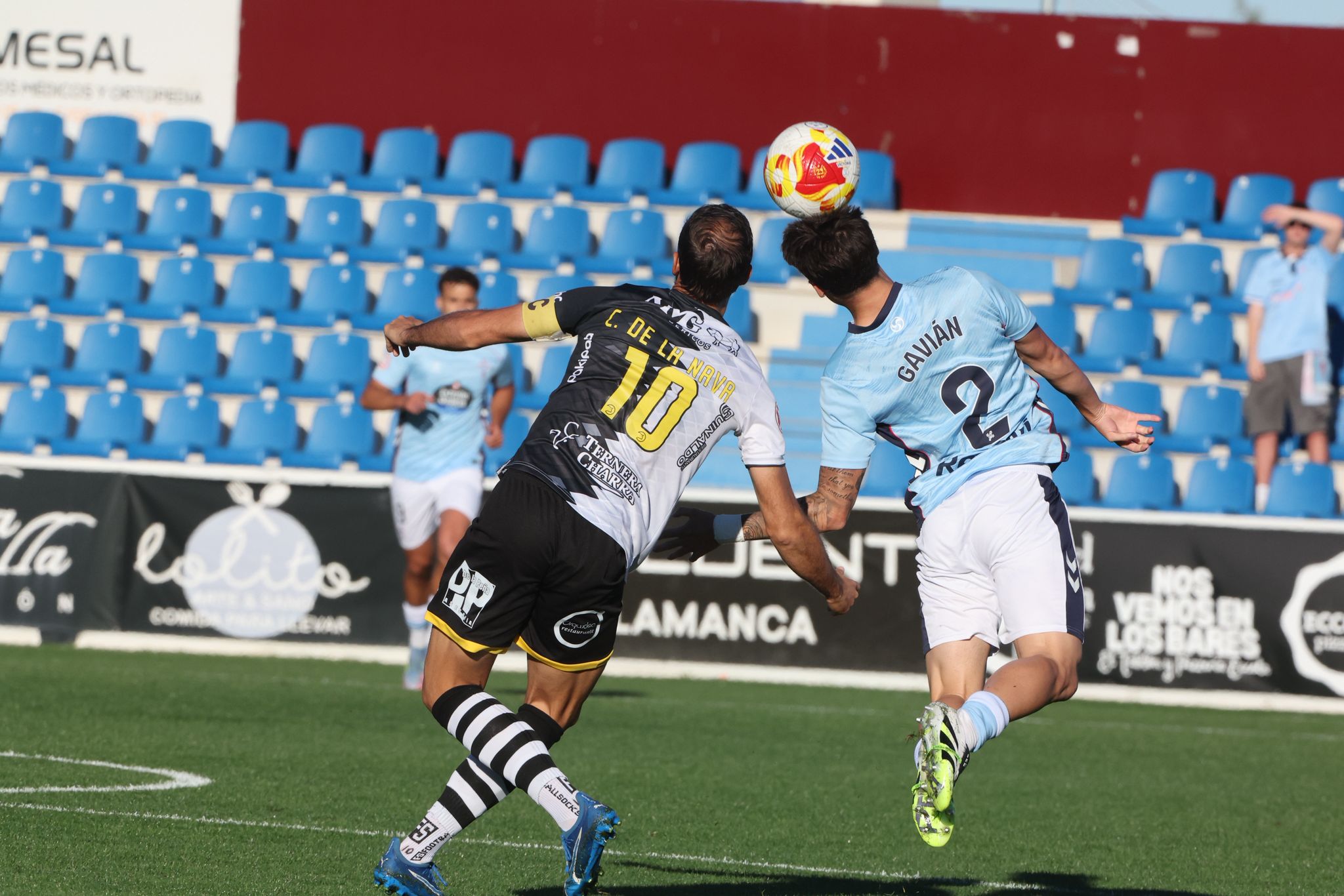 El partido entre Unionistas de Salamanca y Celta B, en imágenes
