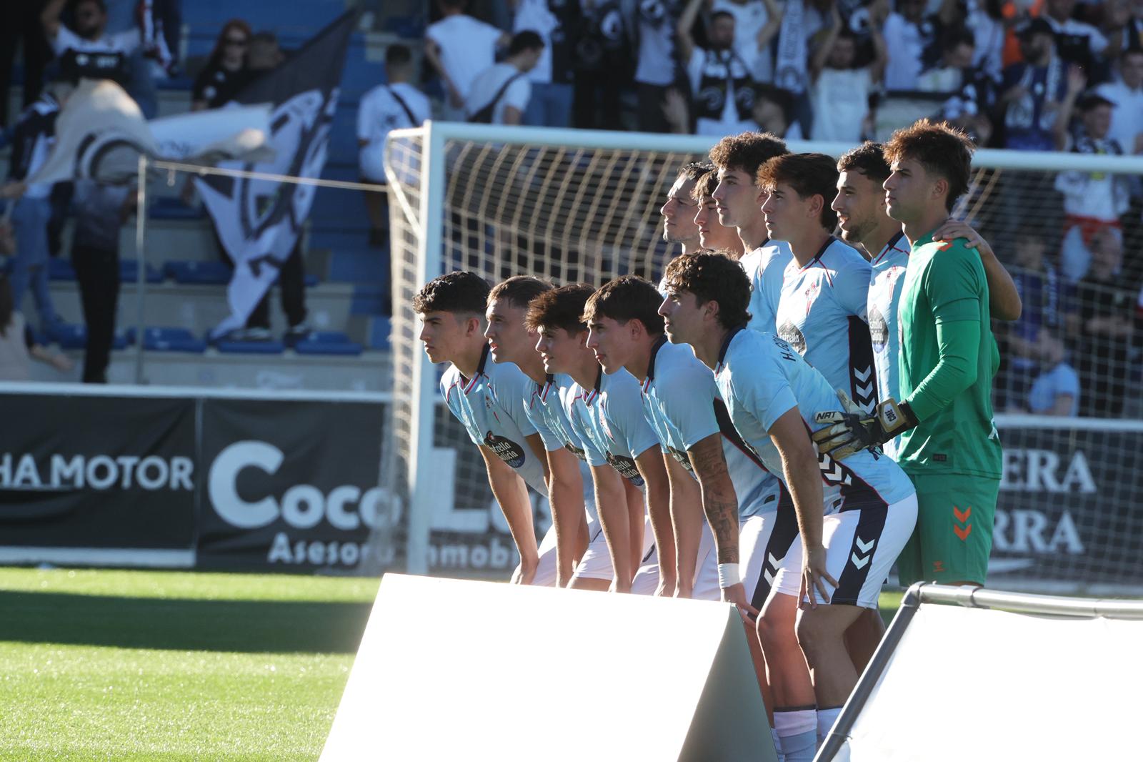 El partido entre Unionistas de Salamanca y Celta B, en imágenes